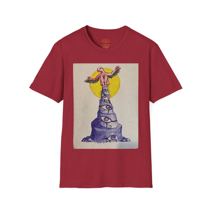 'Mounted Spotlight' Unisex Softstyle T-Shirt