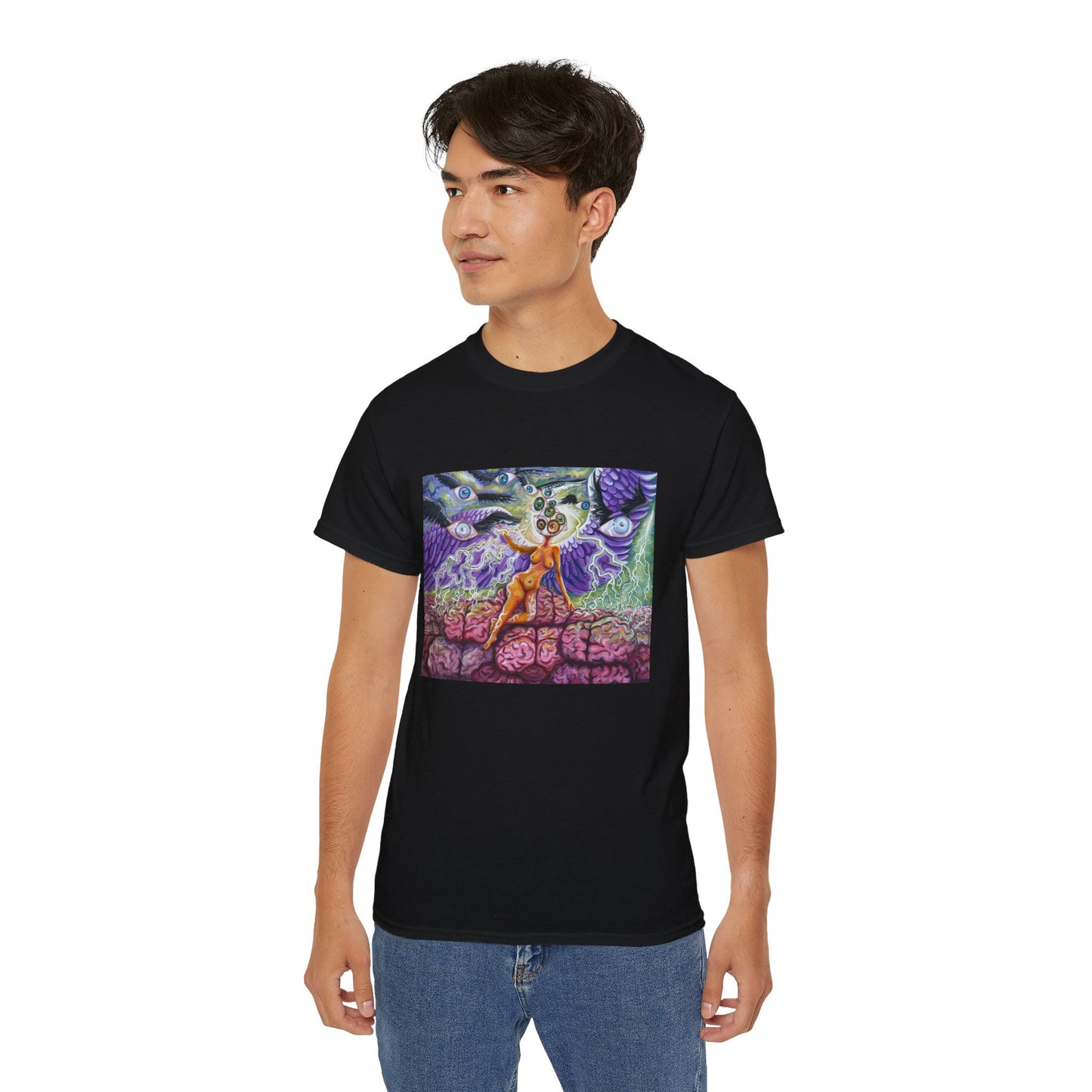 'With Blind Eyes and All the Power' Unisex Ultra Cotton Tee