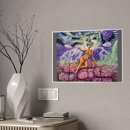 'With Blind Eyes and All the Power' Gloss Posters