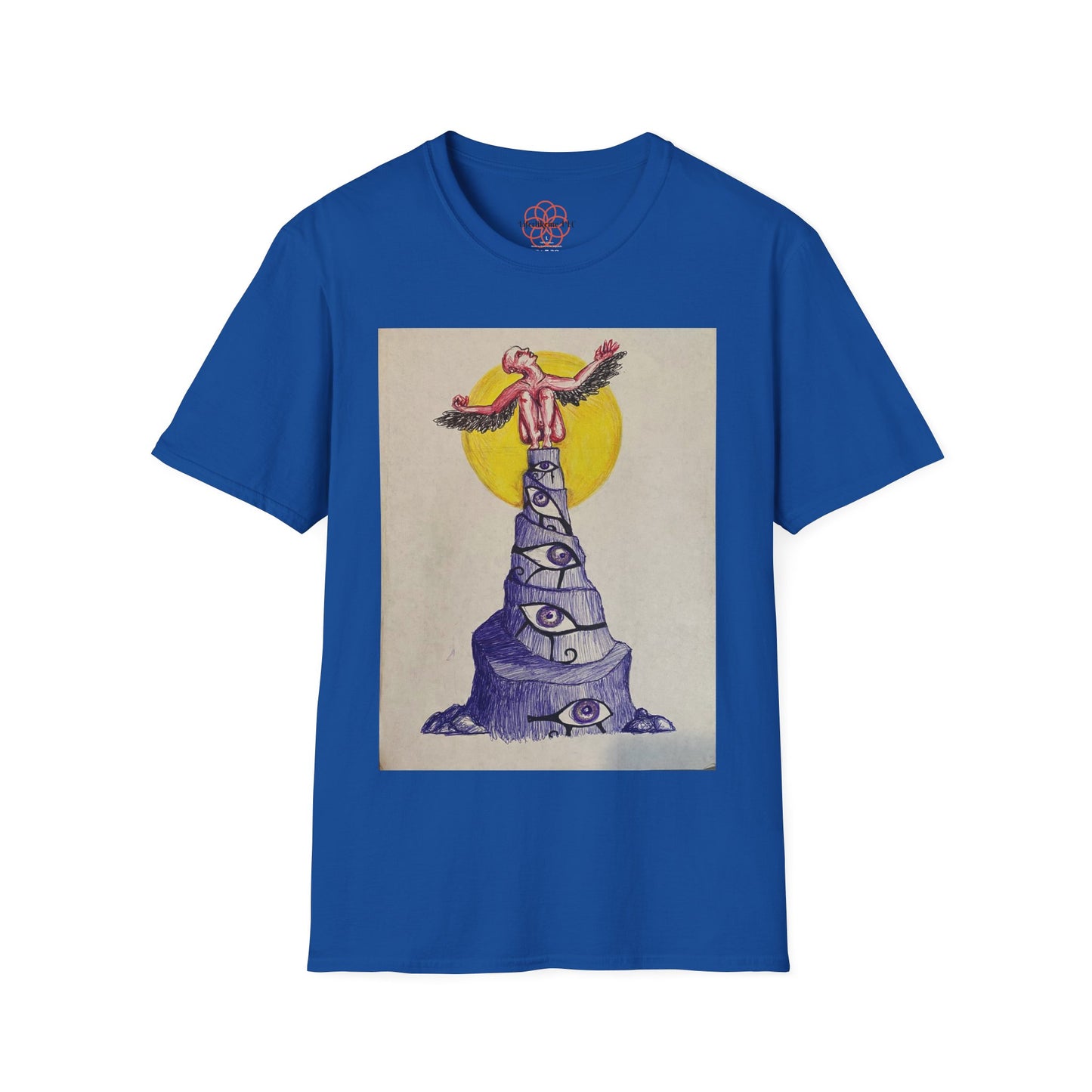 'Mounted Spotlight' Unisex Softstyle T-Shirt