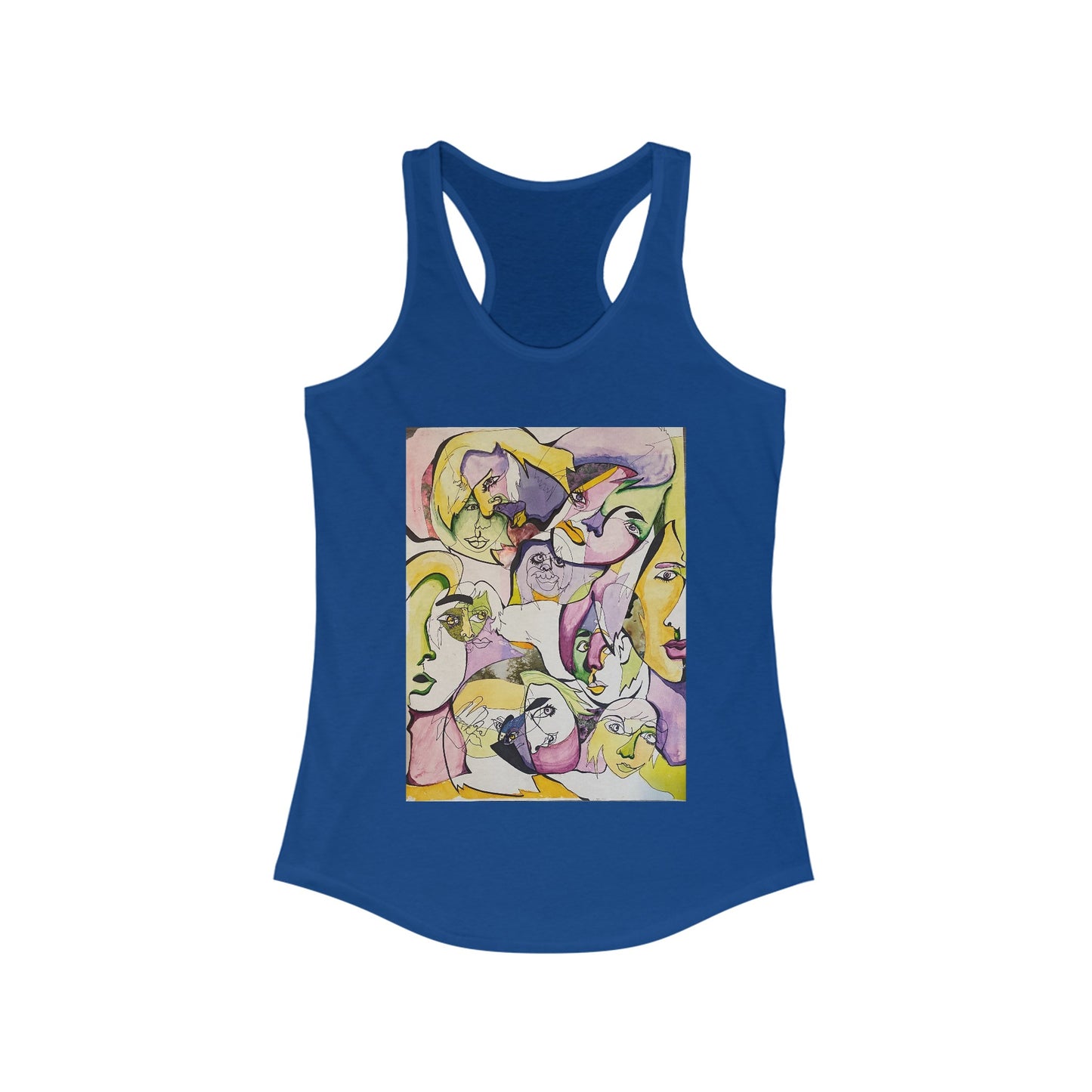 'Synchronicity's Many Faces' Racerback Tank