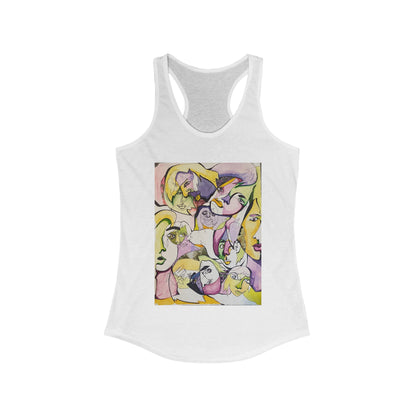 'Synchronicity's Many Faces' Racerback Tank