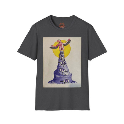'Mounted Spotlight' Unisex Softstyle T-Shirt